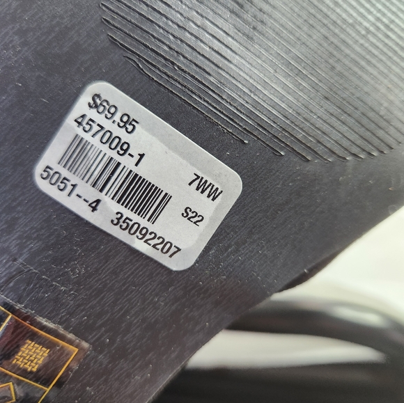 Penningtons Extra Wide Width Lace up Dressy Flats size 7WW NWT - Picture 9 of 9